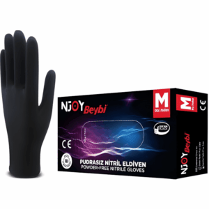 Njoy Beybi Nitril (Siyah) Muayene Eldiveni