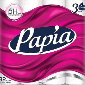 Papia 3 Katlı 32'li Tuvalet Kağıdı